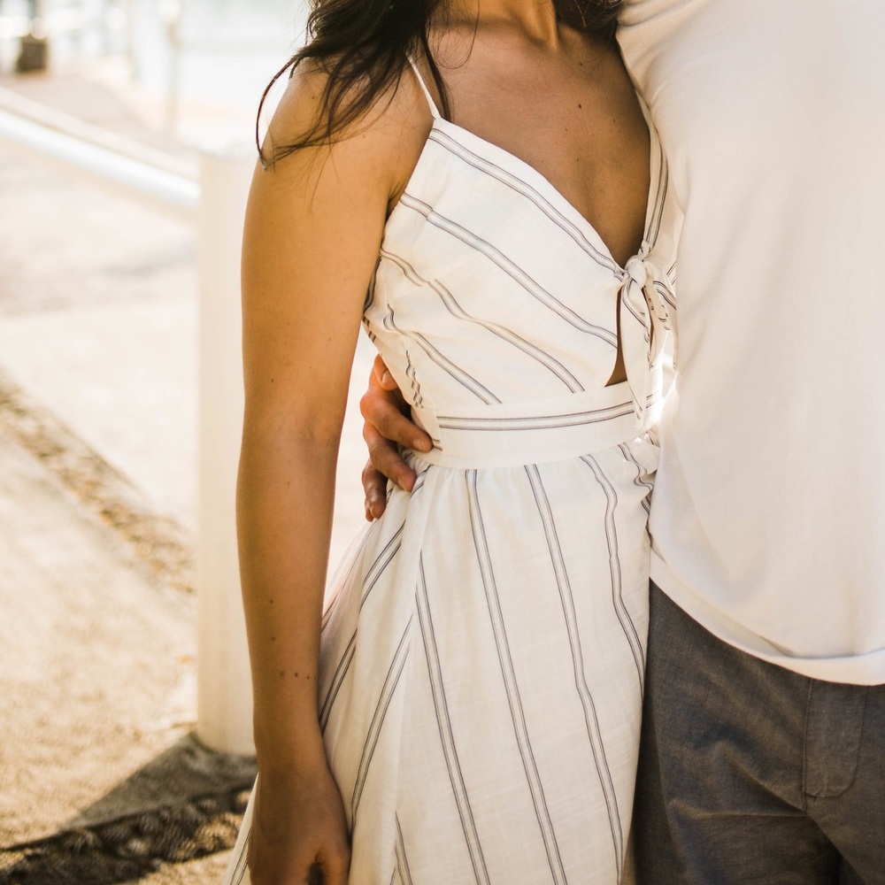 Worn once for engagement photos